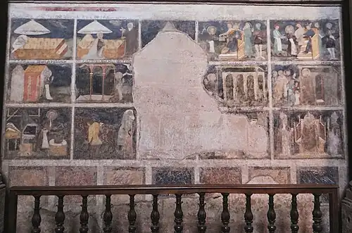 Fresque Vie de saint Éloi.