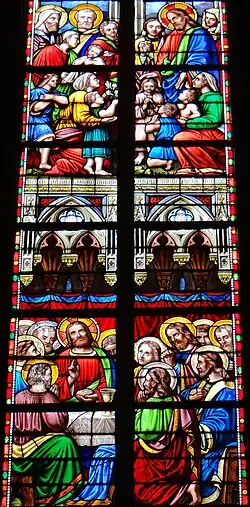 Vitrail du XIXe&nbsp;siècle.