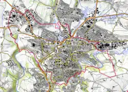 Carte topographique