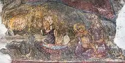 Fresque de la Nativité du Christ