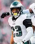 Avec les Eagles en 2019.