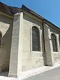 Chapelle sud, 1re travée, vue depuis le sud-ouest.