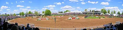 Parcours de l'hippique du Rolex Kentucky Three Days Eventing
