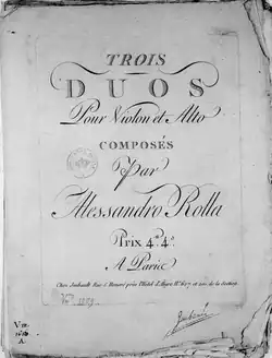 page de titre