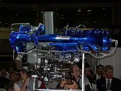 Vue du moteur.