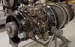 Vue du moteur.