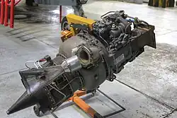 Vue du moteur.