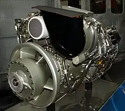 Vue du moteur.