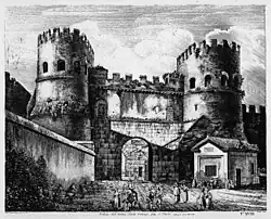 La porta San Paolo.