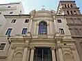 Façade baroque et campanile