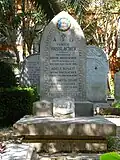 Tombe de la famille du peintre d'histoire Anton Hasslacher (1859-1925).