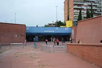 Image illustrative de l’article Rebibbia (métro de Rome)