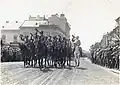 Troupes roumaines en Transylvanie.