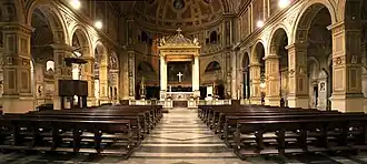 Intérieur de l'église San Lorenzo in Damaso