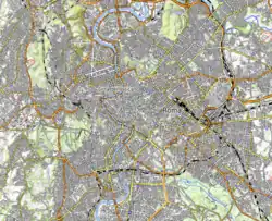 Carte topographique