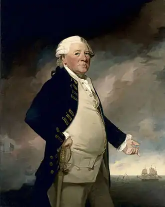 Hyde Parker, admiratif des manœuvres de son adversaire, lui adresse une lettre de félicitation après le combat.
