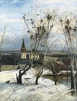Alekseï Savrasov, Les freux sont de retour (1871).