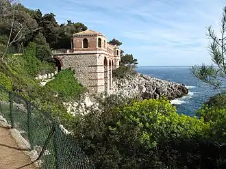 Villa Cypris à Roquebrune-Cap-Martin, Alpes-Maritimes (1904).