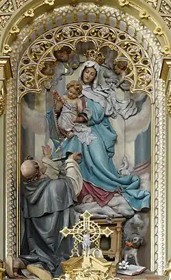 Église Saint Ulrich, Ortisei, Italie.