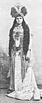 Dans le rôle de Salammbô de Salammbô d'Ernest Reyer, photo de Benque et Cie, 1892.