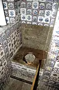 Toilettes du château de Rosenborg à Copenhague