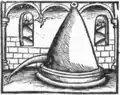 Chapiteau de type "rosenhut", en métal ou terre cuite