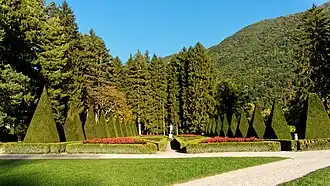 Roseraie en 2017