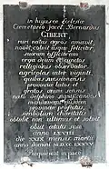 In memoriam d'un Gibert.