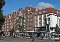 Maison à cinq pignons, Place de l'Université&nbsp;(de) à Rostock, construite en 1986