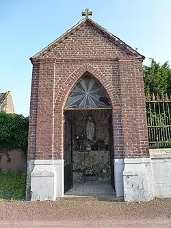 Chapelle avec grotte de Lourdes