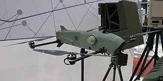 Vue de l'avion.