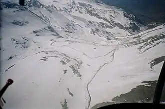Le col de Rothang devient infranchissable durant l'hiver.