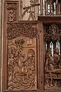 Détail du retable