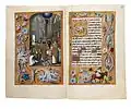 Une messe dans une église, f.37v-38r