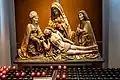 Pietà avec couple de donateurs, probablement XVIe&nbsp;siècle.