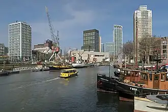 Vue depuis le Jufferkade