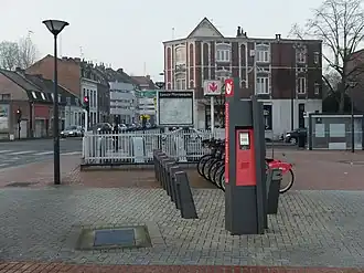 Vue de la station.
