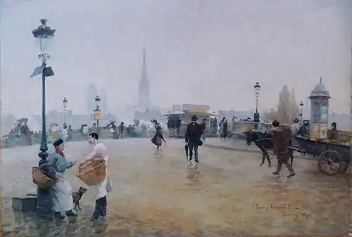 Léon-Jules Lemaître, Le Pont Corneille (1890), musée de Louviers.