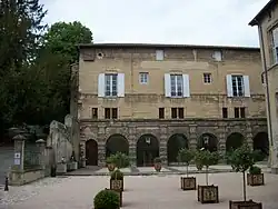 La partie sud de l'aile ouest