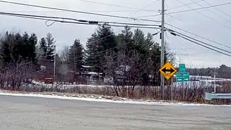 Route 216 à Stoke.