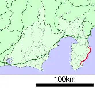 Voir la carte de la ligne.