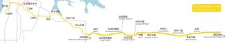Voir la carte de la ligne.