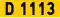 D 1113