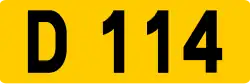 Cartouche de la route