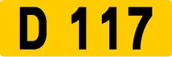 Cartouche de la route