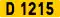 D 1215