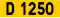 D 1250