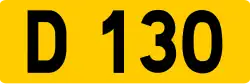 Cartouche de la route