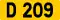 D 209