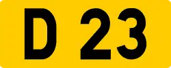 Cartouche de la route